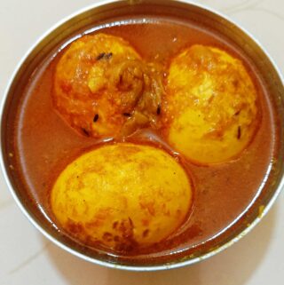 Indian Spicy Egg curry recipe