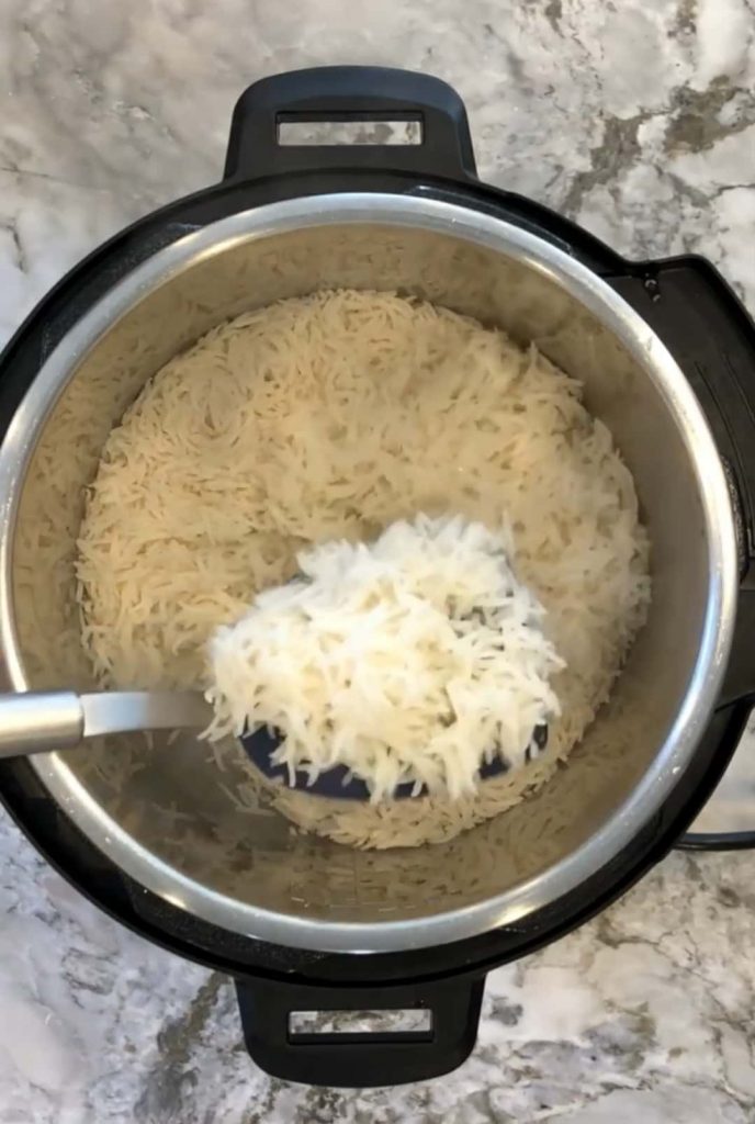 Basmati rice in instant pot