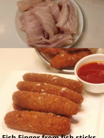 fish finger from healthy fish sticks